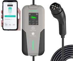 3.5kW Home EV Charger with Type 2 Connector and App-Controlled Scheduling